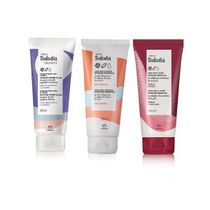 Kit Tododia Hidratantes Corpo Macadâmia, Camomila e Cereja (3 produtos) [NATBRA-294302]