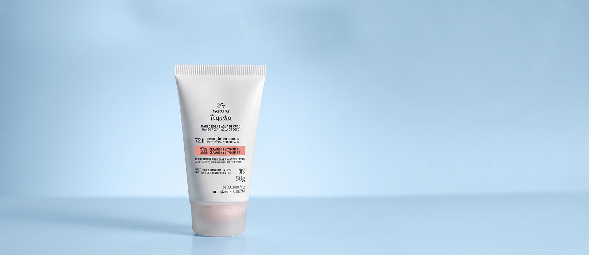 1793280709 450 Desodorante Antitranspirante em Creme Tododia Manga Rosa e Agua de