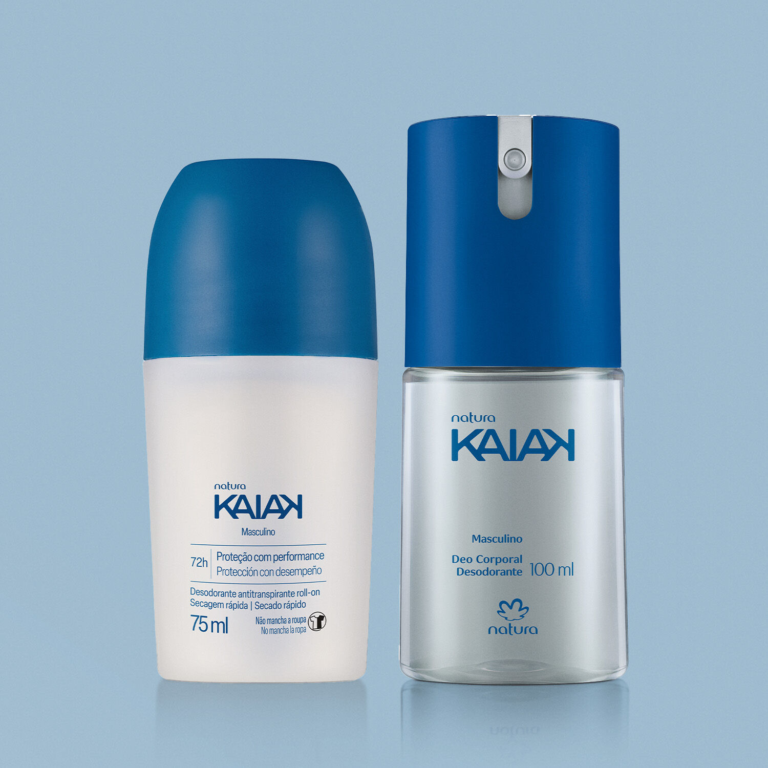 Kit Desodorantes Kaiak Clássico Masculino (2 produtos) 4 1793285360 182 Kit Desodorantes Kaiak Classico Masculino 2 produtos