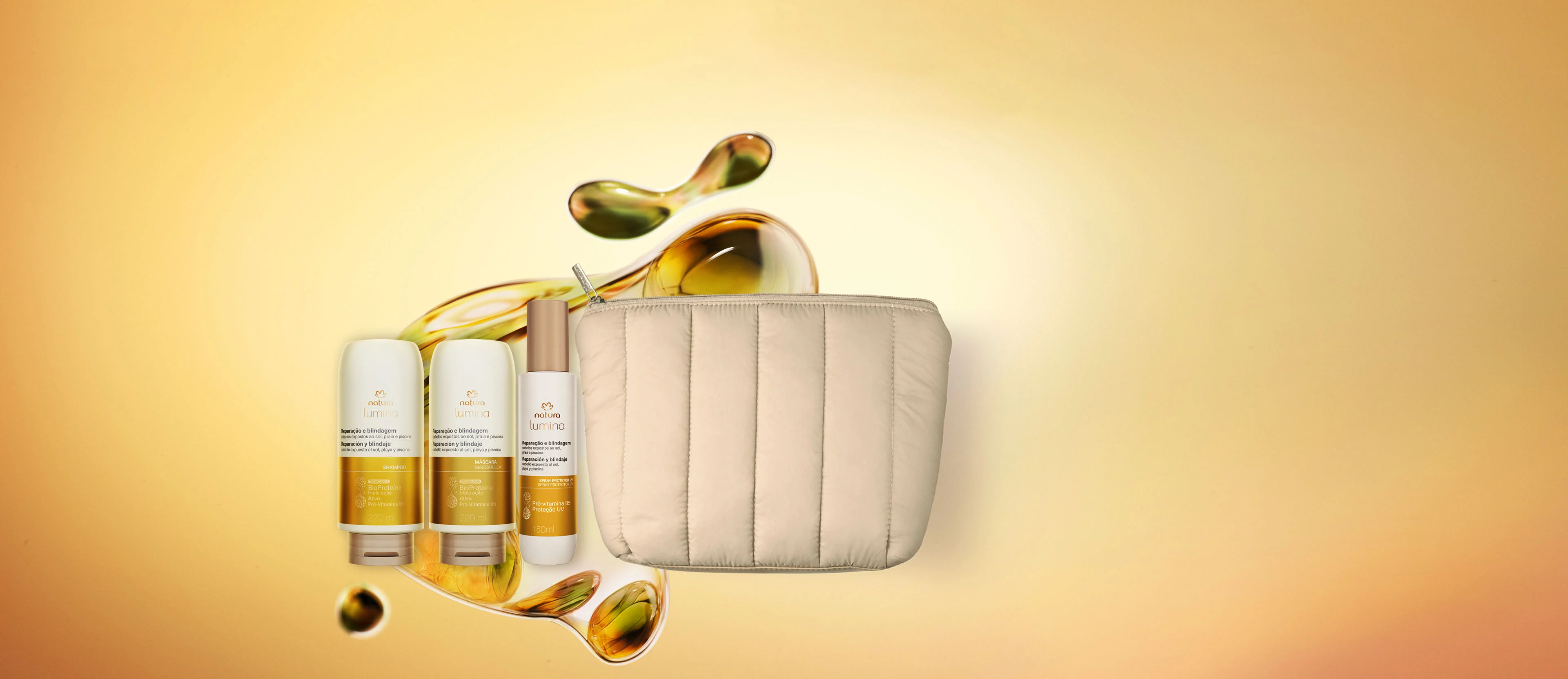 Kit Lumina Verão com Nécessaire (4 produtos) 3 1793308405 584 Kit Lumina Verao com Necessaire 4 produtos