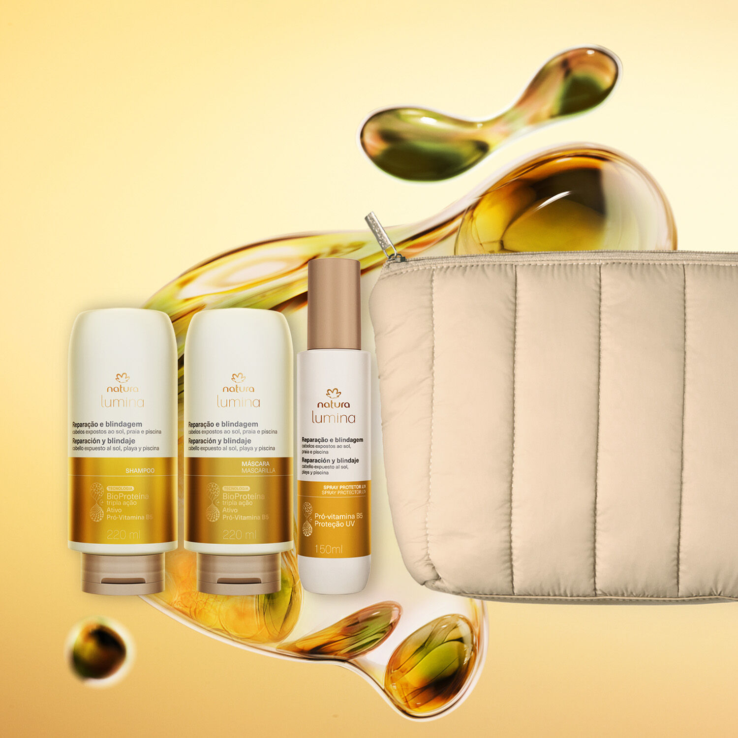 Kit Lumina Verão com Nécessaire (4 produtos) 4 1793308405 920 Kit Lumina Verao com Necessaire 4 produtos