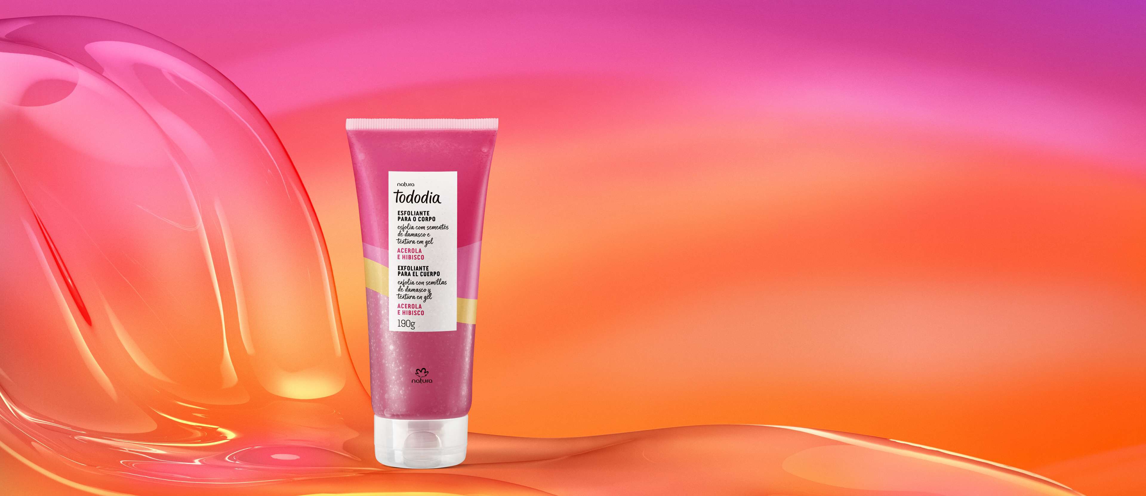 1793382196 300 Esfoliante para o Corpo Tododia Acerola e Hibisco