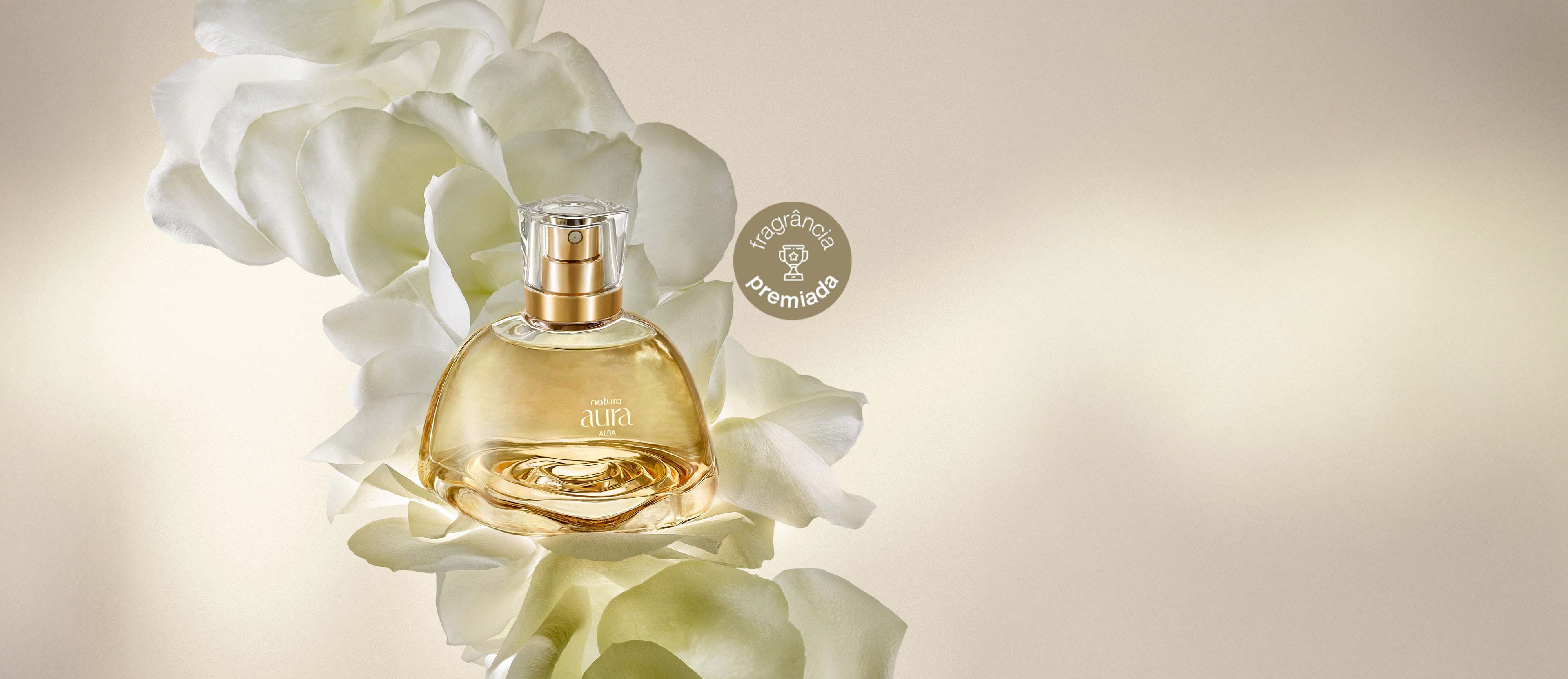 Eau de Parfum Feminino Aura Alba 75ml 3 Eau de Parfum Feminino Aura Alba 75ml