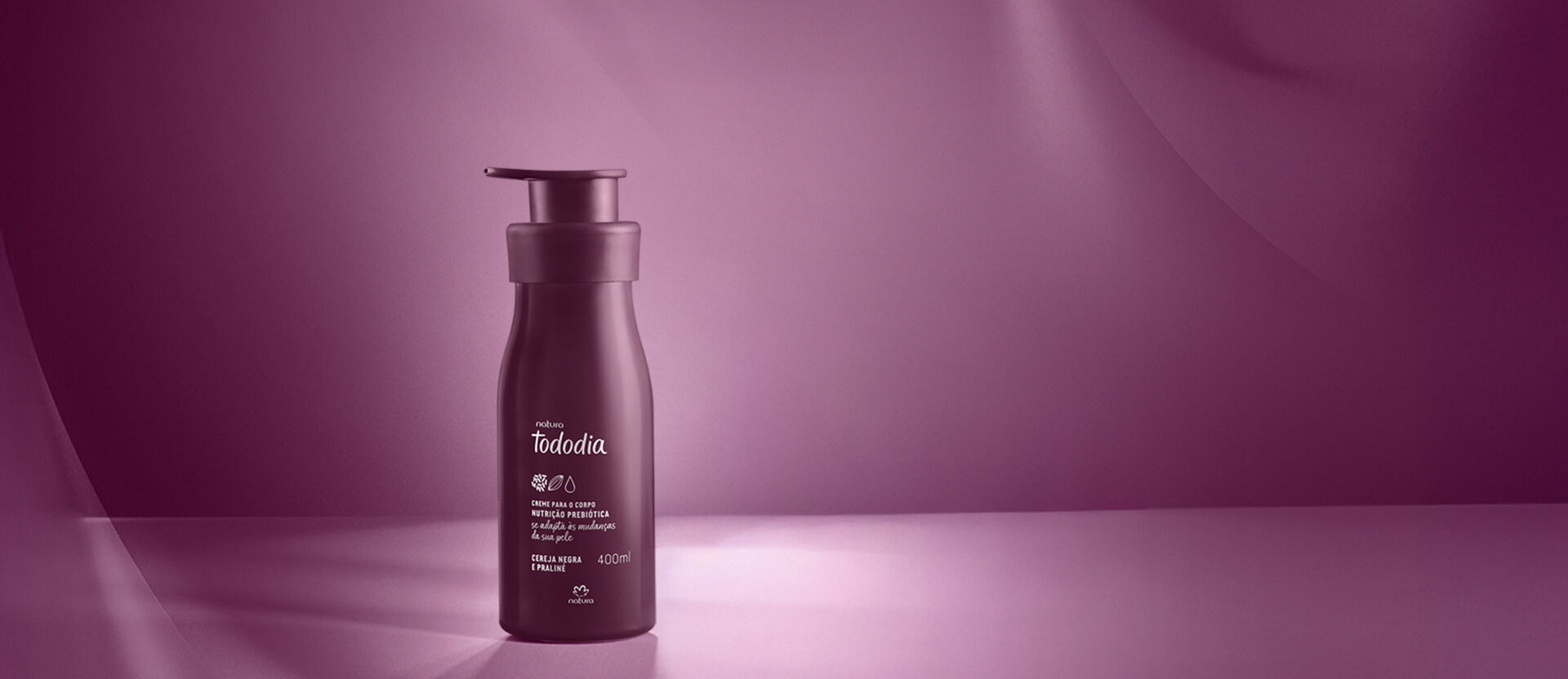 Hidratante Corporal Tododia Cereja Negra 400ml