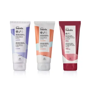 Kit Cremes Corporais Tododia Macadâmia, Algodão e Cereja e Avelã (3 produtos) [NATBRA-294313]