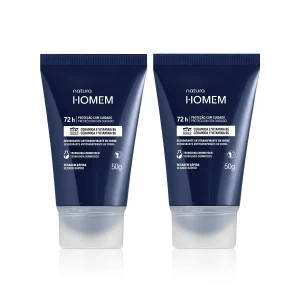 Kit Desodorante Antitranspirante em Creme Natura Homem 50 g [NATBRA-279396]