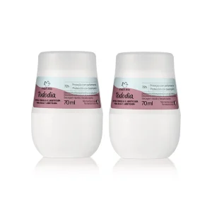 Kit Desodorantes Antitranspirantes Roll-On Tododia Amora Vermelha e Jabuticaba (2 unidades) 70 ml [NATBRA-294308]