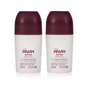 Kit Desodorantes Roll-on Kaiak Aventura Feminino (2 unidades) [NATBRA-294481]