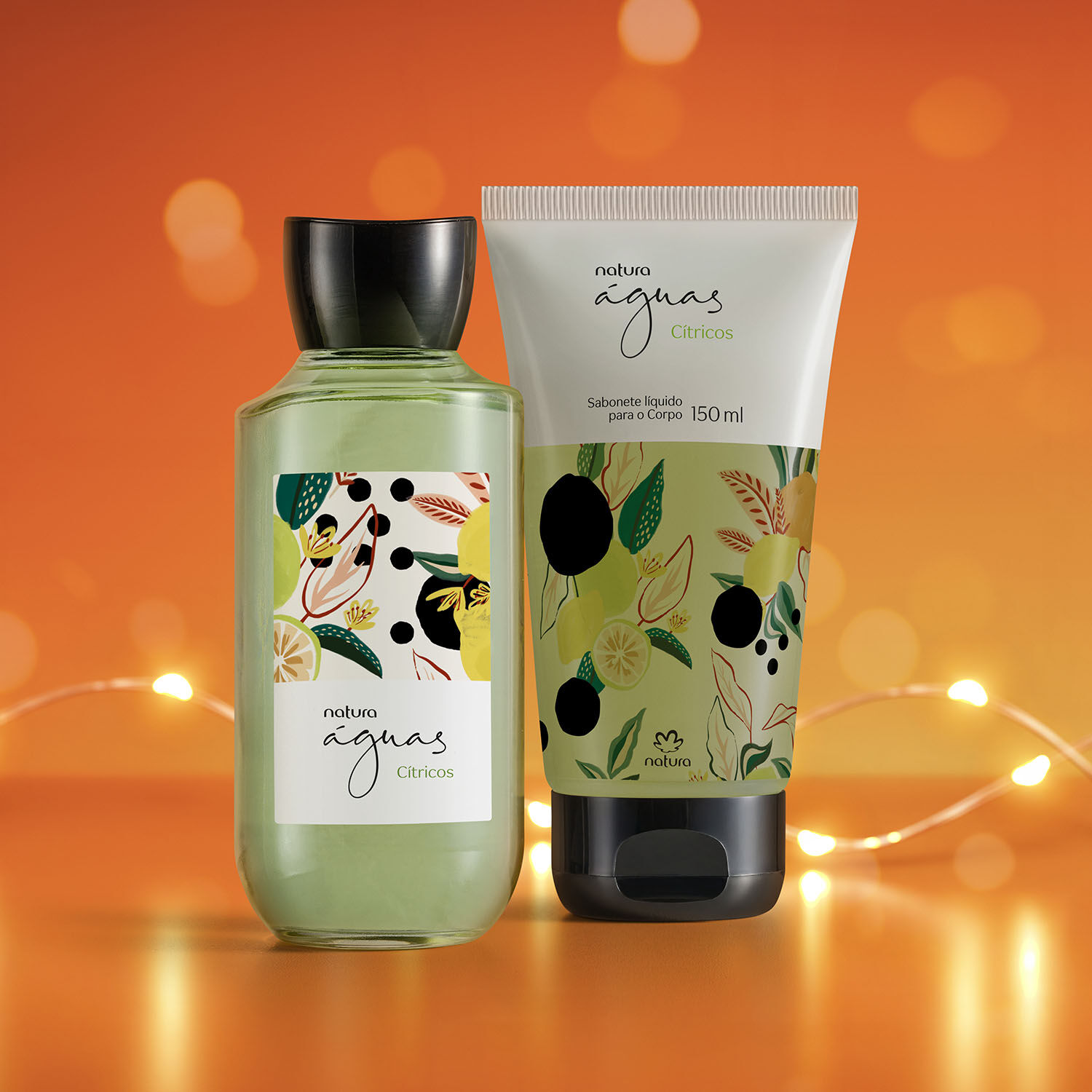 Kit Natal Aguas Citricos Deo Colonia 170ml e Sabonete
