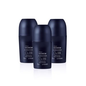 Kit Natura Homem Desodorante Roll-on Zero Alumínio (3 unidades) [NATBRA-294488]