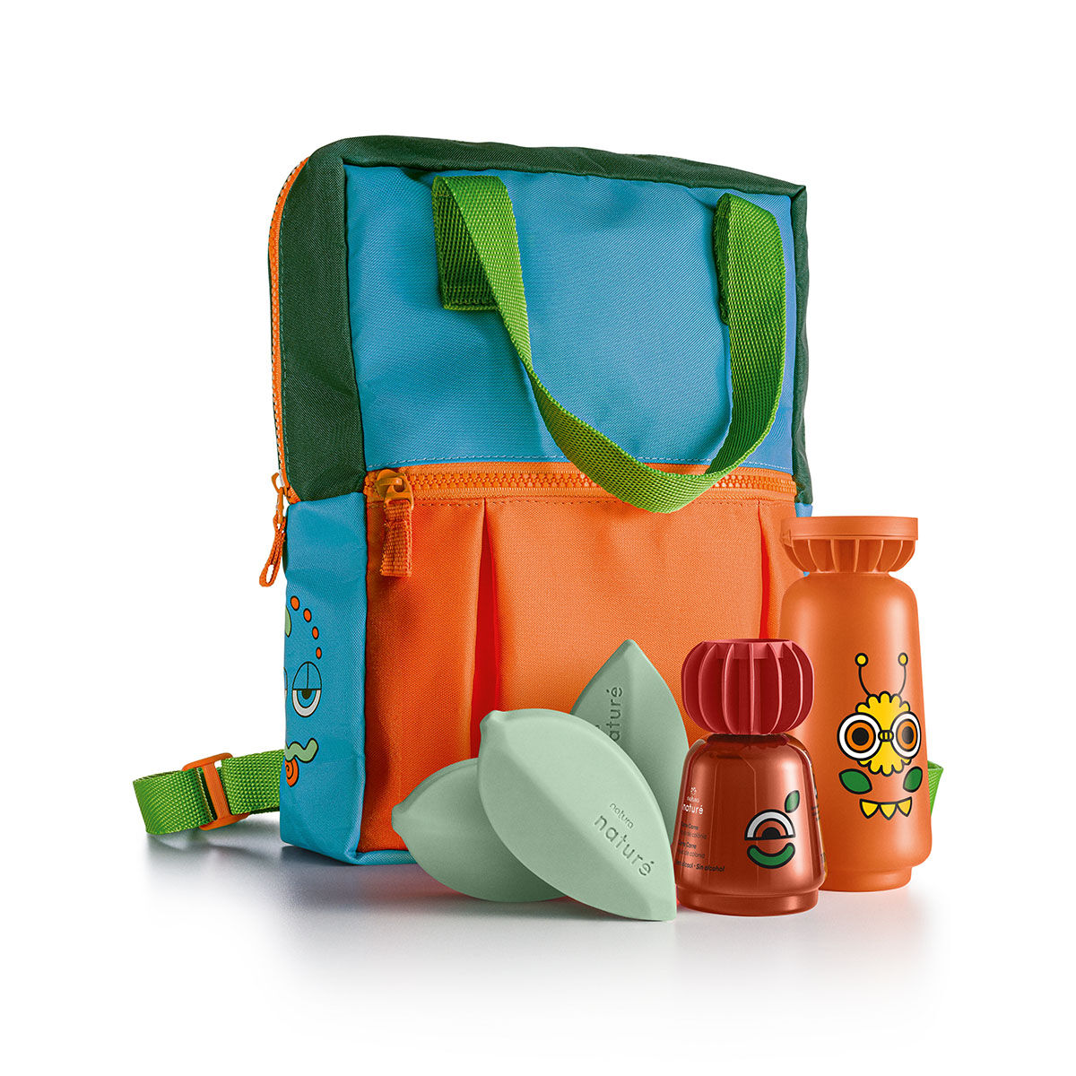 Kit Nature com Mochila 4 produtos