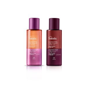 Kit Óleo Bifásico Corporal Tododia Cereja Negra e Ameixa e Flor de Baunilha 2 produtos de 120 ml [NATBRA-284502]