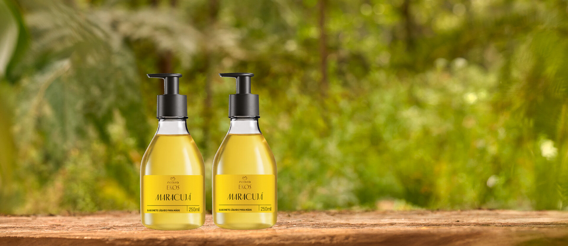Kit Sabonete Liquido para Maos Ekos Maracuja 2 produtos