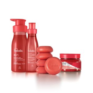 Kit Tododia Morango e Baunilha Dourada Completo (4 produtos) [NATBRA-294300]