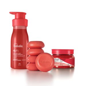 Kit Tododia Morango e Baunilha Dourada Corpo (3 produtos) [NATBRA-294301]