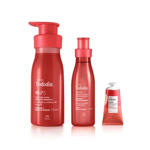Kit Tododia Morango e Baunilha Dourada Corpo e Mãos (3 produtos) [NATBRA-294298]