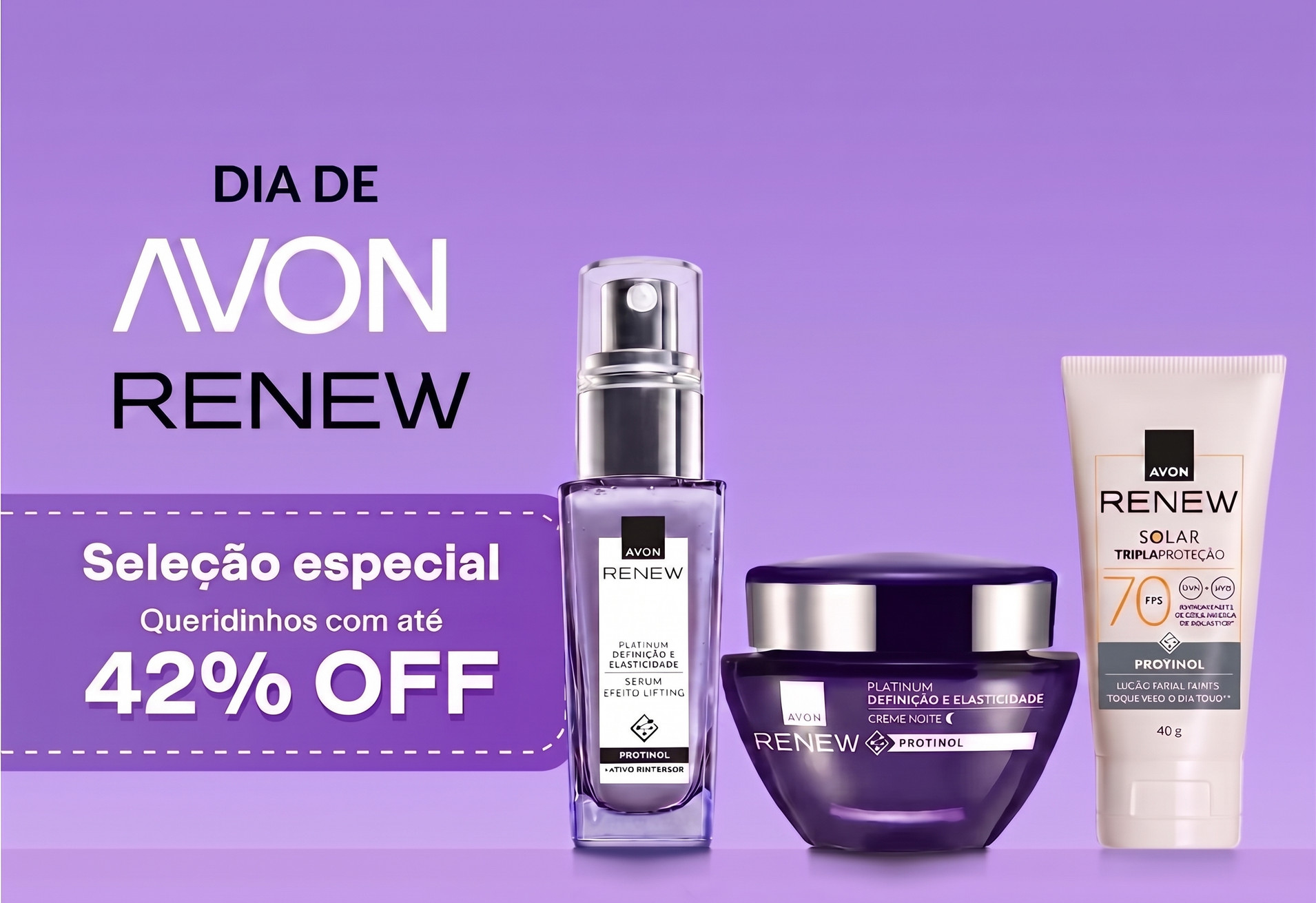 Liberei o Dia de Renew: Até 42%OFF ✨ 1 Liberei o Dia de Renew Ate 42OFF