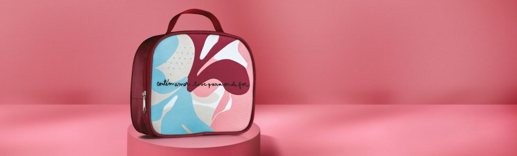 Nécessaire Estampado Natura Tododia 1 unidade