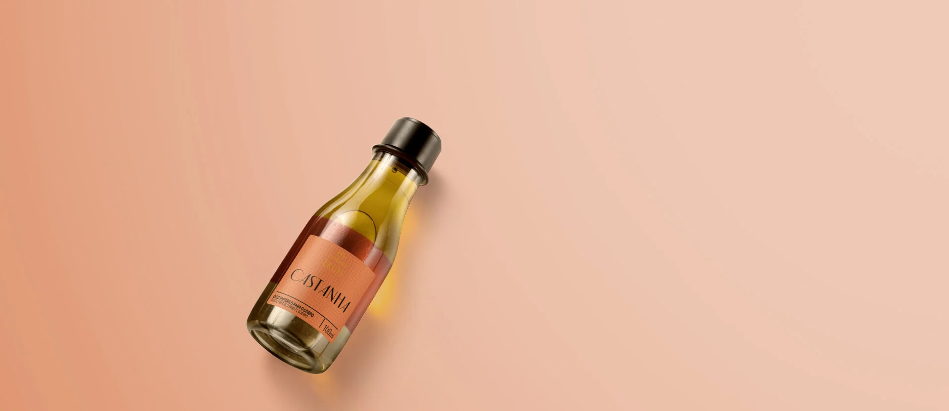 Oleo Trifasico Desodorante Corporal Ekos Castanha 100 ml