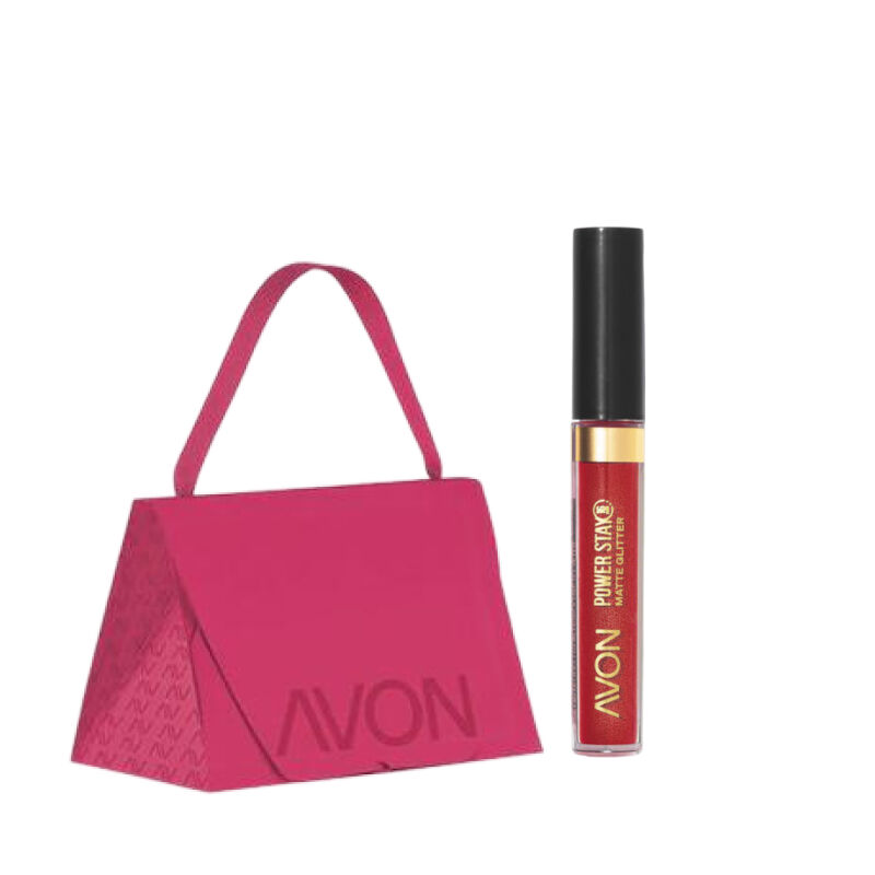 Presente Avon Power Stay Cereja Brilhante 4ml