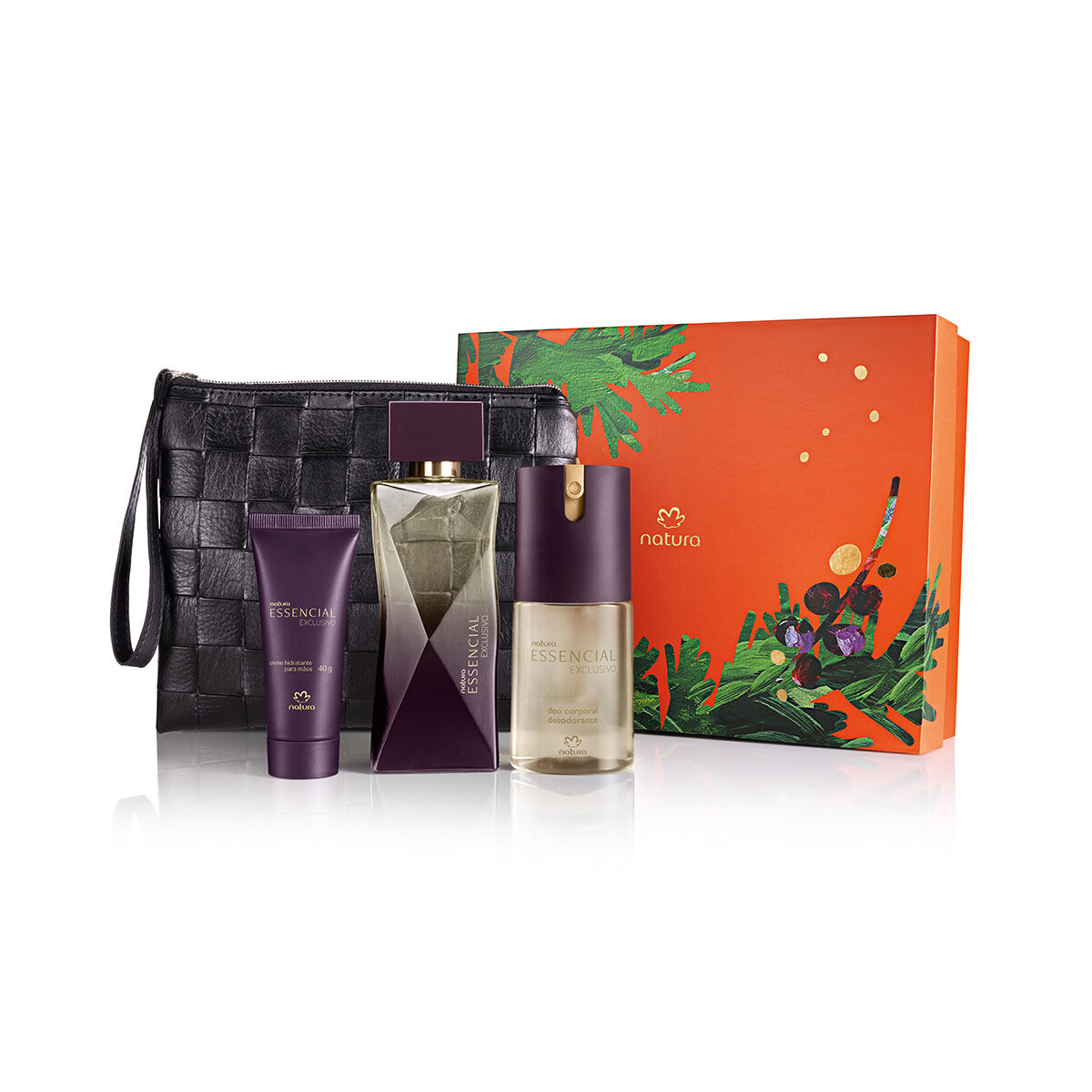 Presente Essencial Exclusivo Feminino com Necessaire 4 produtos