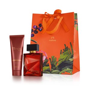 Presente Hidratante Corporal e Deo Parfum Essencial Safran Masculino [NATBRA-264615]