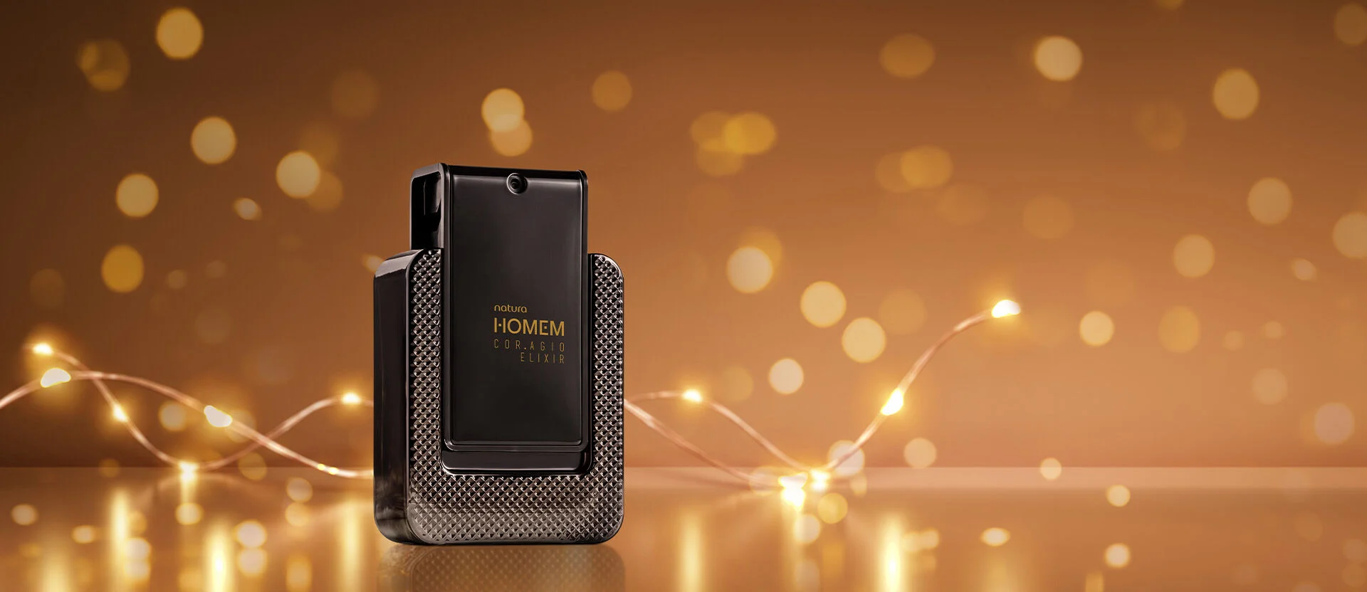 Presente Natal Deo Parfum Natura Homem Coragio Elixir 100ml
