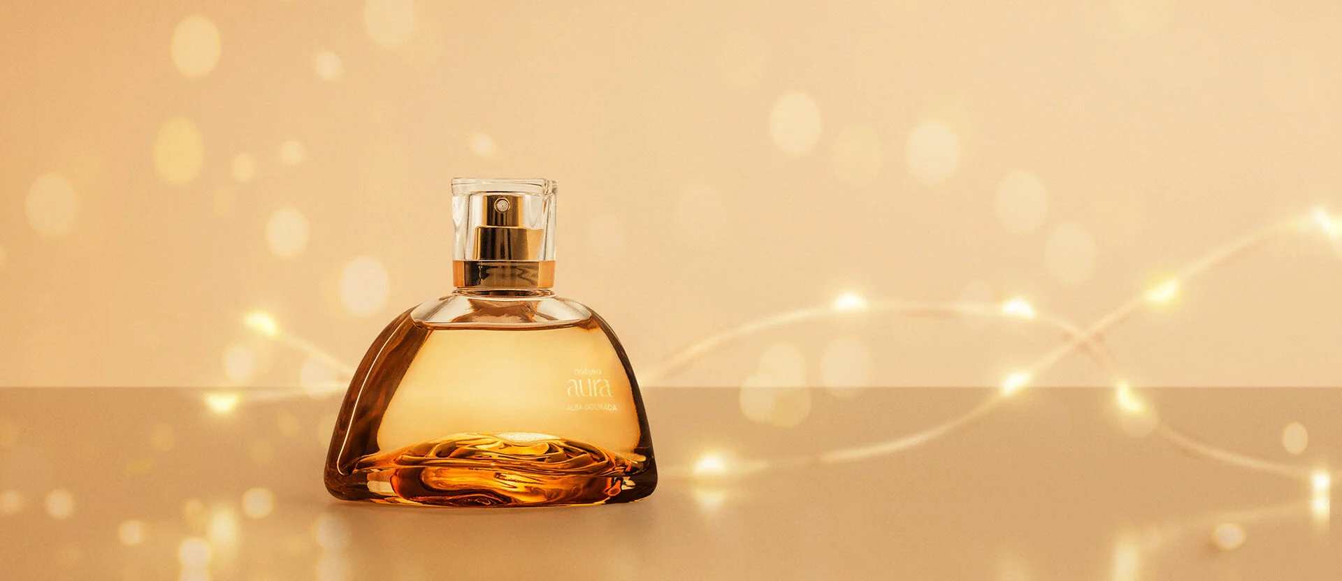 Presente Natal Eau de Parfum Aura Alba Dourada 75 ml