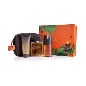 Presente Natal Essencial Masculino (3 produtos + necessaire) [NATBRA-241302]