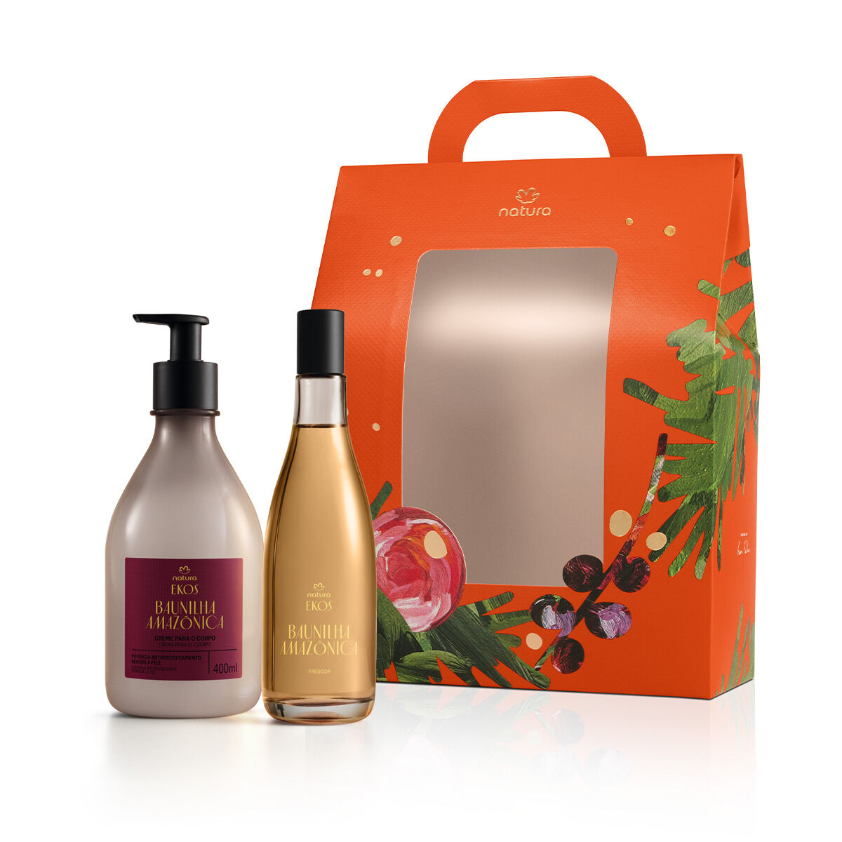 Presente Natura Ekos Baunilha Amazonica 2 produtos