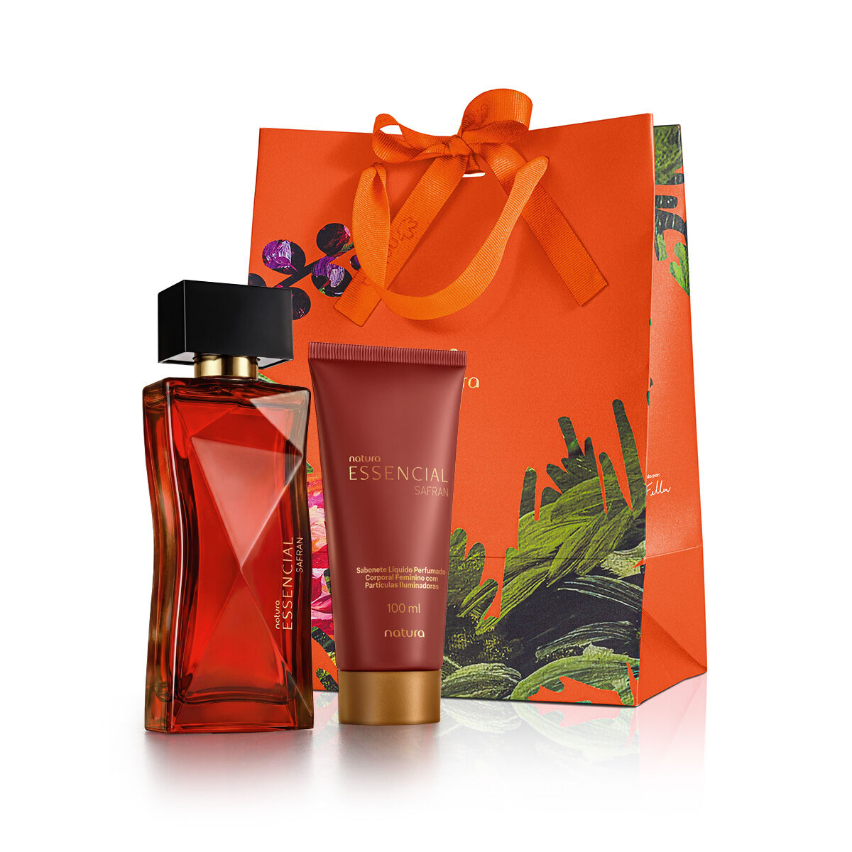 Presente Natura Essencial Safran Feminino com 2 produtos
