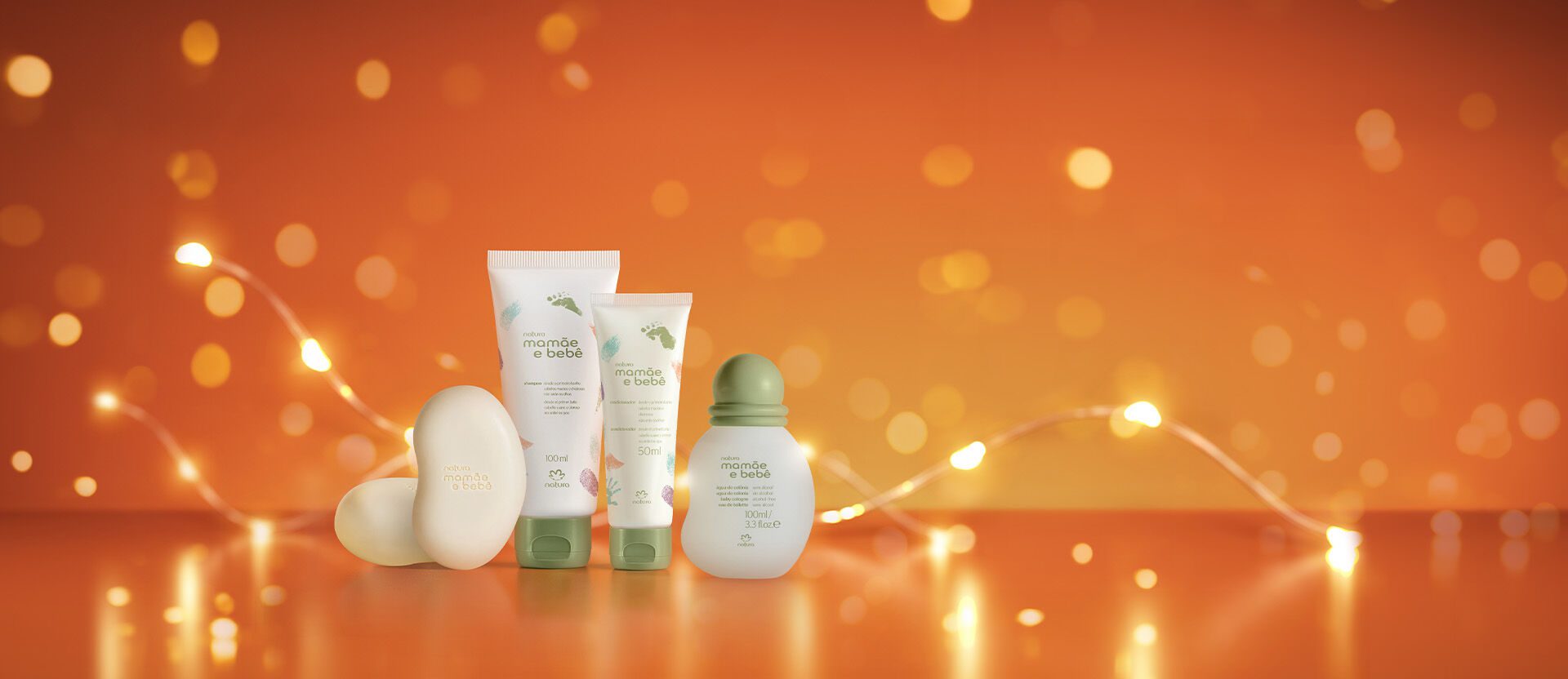 Presente Natura Mamae e Bebe Classico 4 produtos