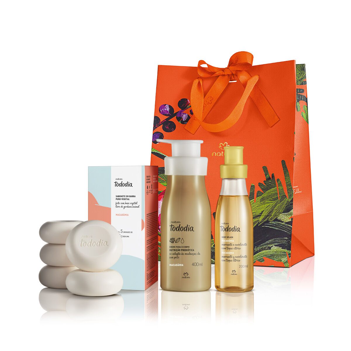Presente Natura Tododia Macadamia 4 produtos