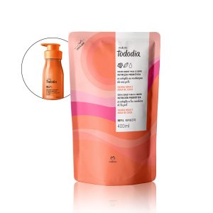 Refil Creme Sorbet Desodorante Nutritivo para o Corpo Tododia Manga Rosa e Água de Coco [NATBRA-103382]