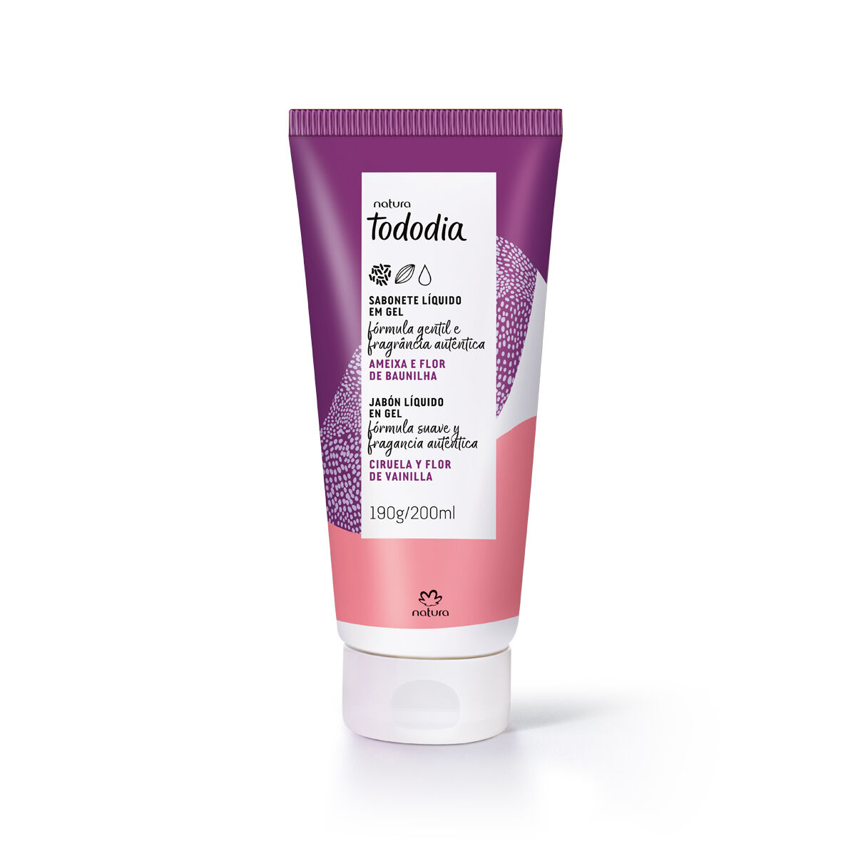 Sabonete Liquido em Gel Tododia Ameixa e Flor de Baunilha