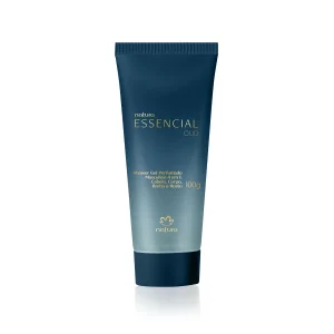 Shower Gel Perfumado 4 em 1 para Cabelo, Corpo, Barba e Rosto Essencial Oud Masculino [NATBRA-194788]
