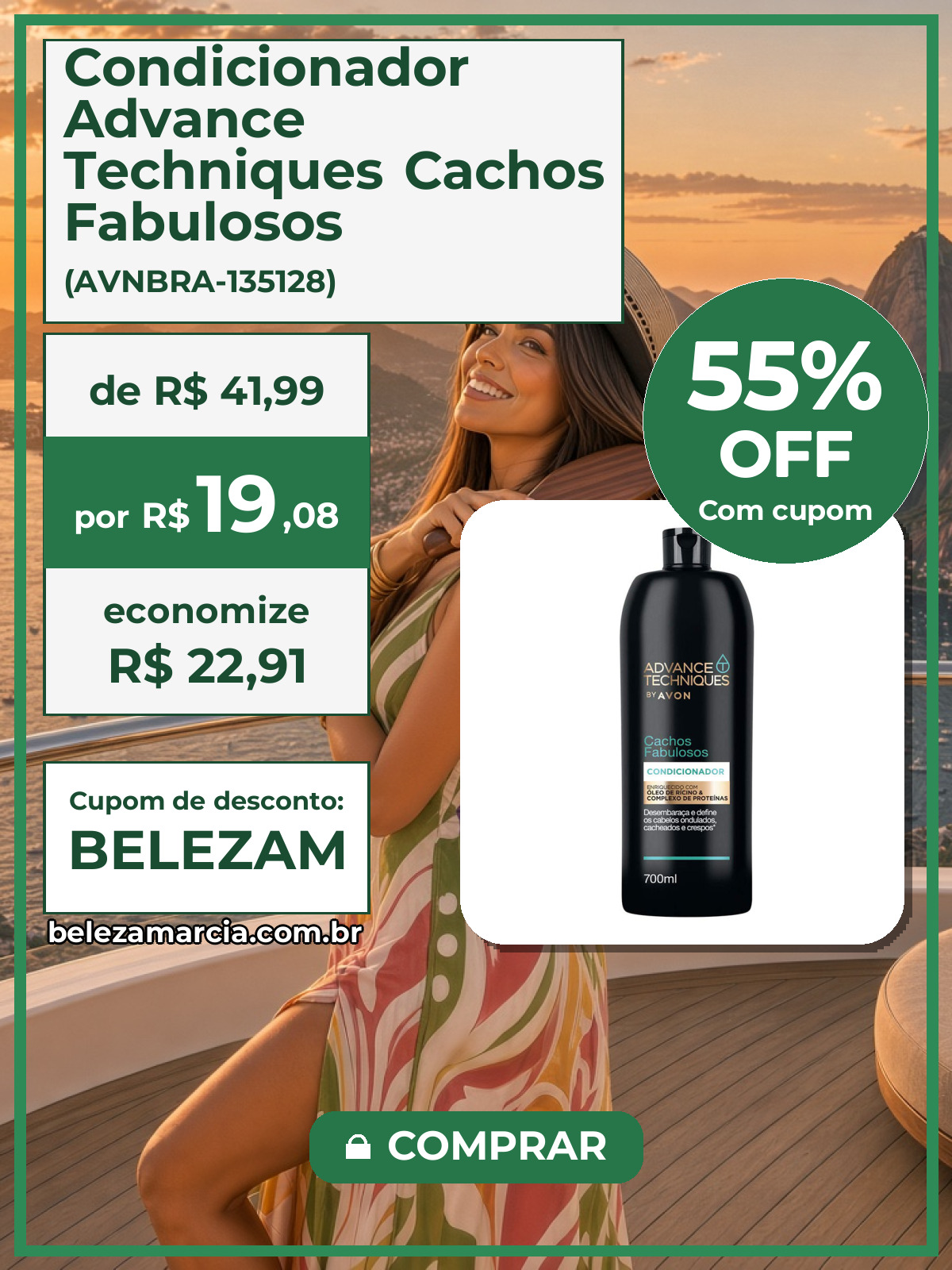 Condicionador Advance Techniques Cachos Fabulosos