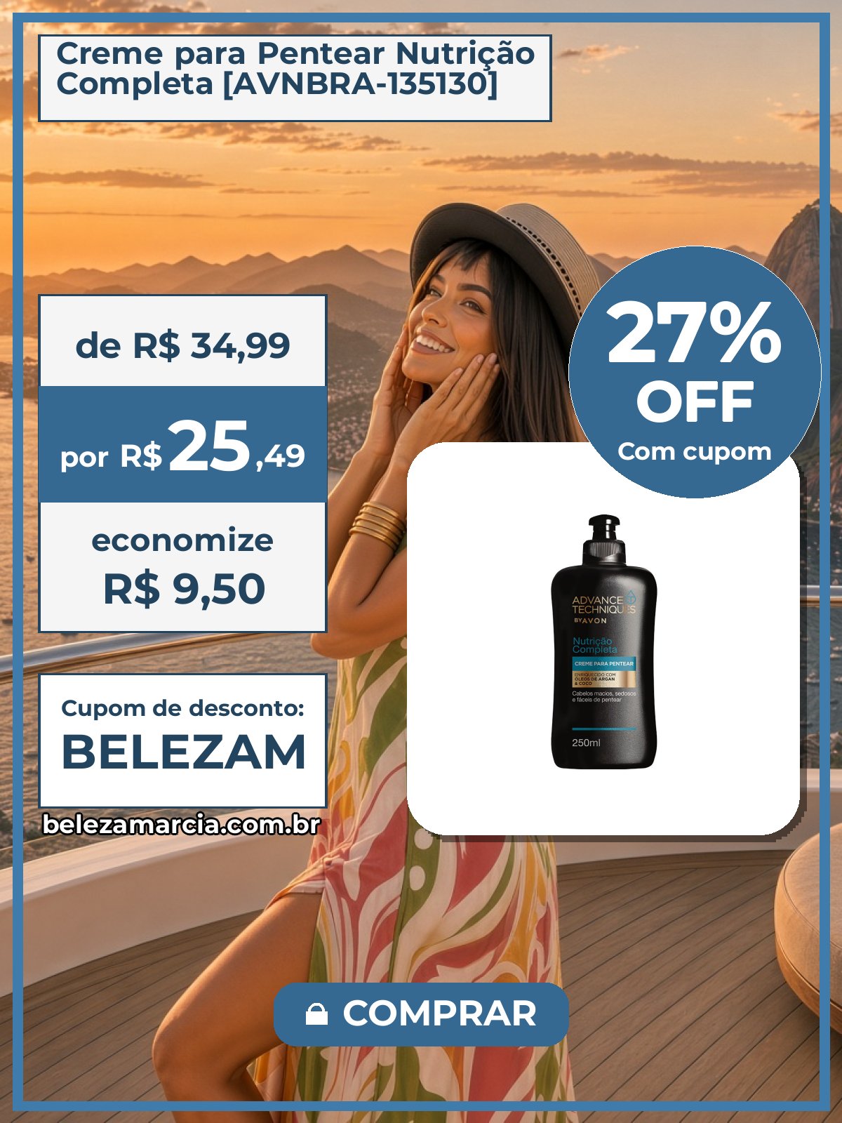 Creme para Pentear Nutrição Completa [AVNBRA-135130]
