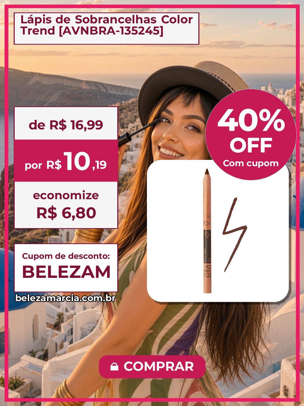 Lápis de Sobrancelhas Color Trend [AVNBRA-135245]