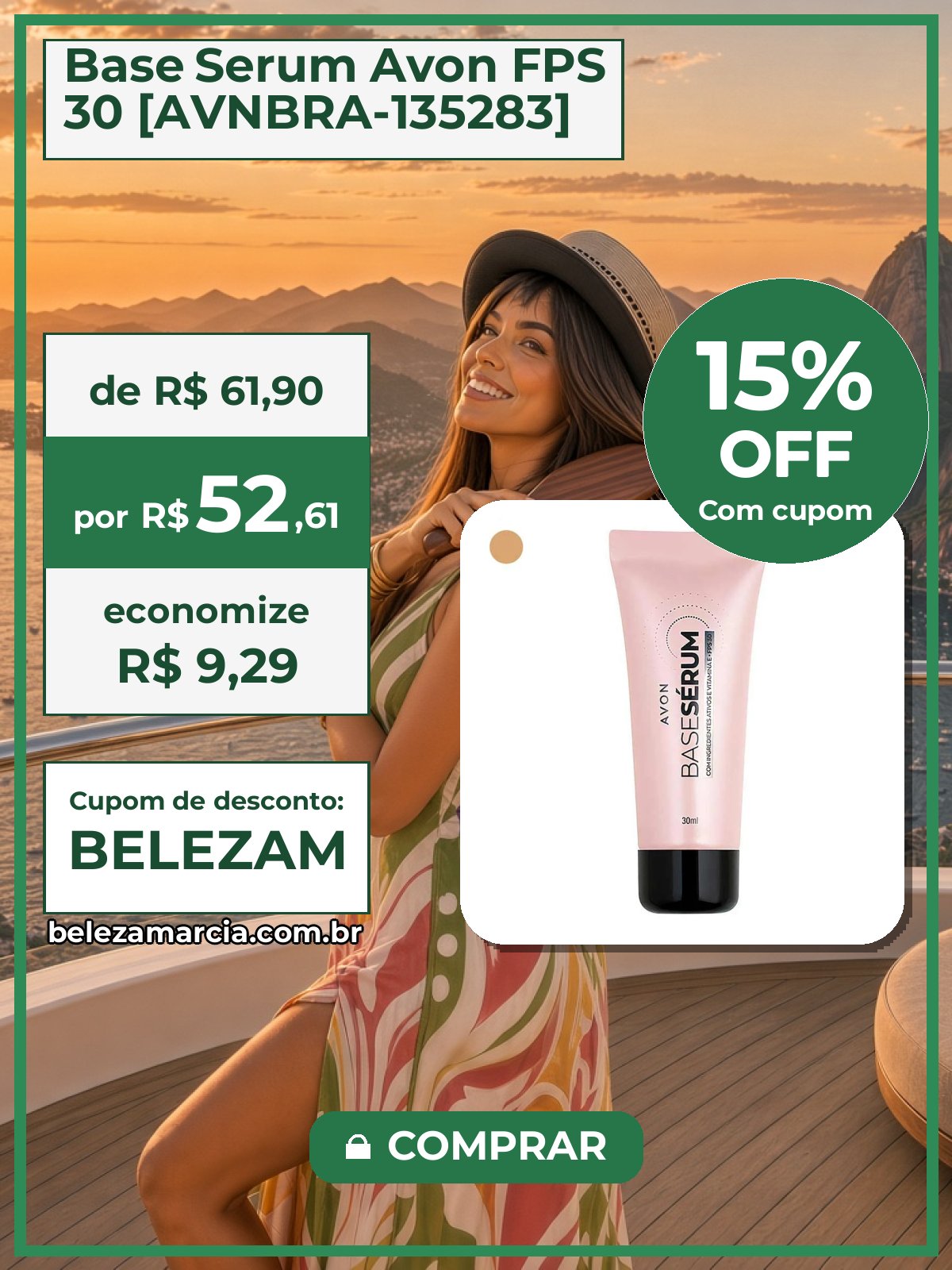 Base Serum Avon FPS 30 [AVNBRA-135283]