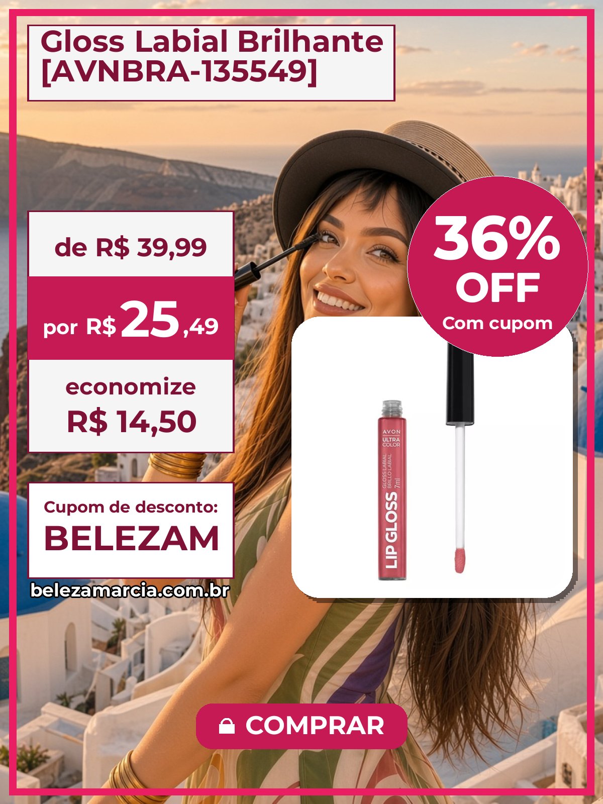 Gloss Labial Brilhante [AVNBRA-135549]