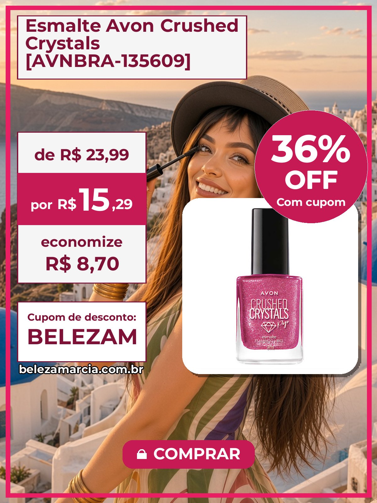 Esmalte Avon Crushed Crystals [AVNBRA-135609]