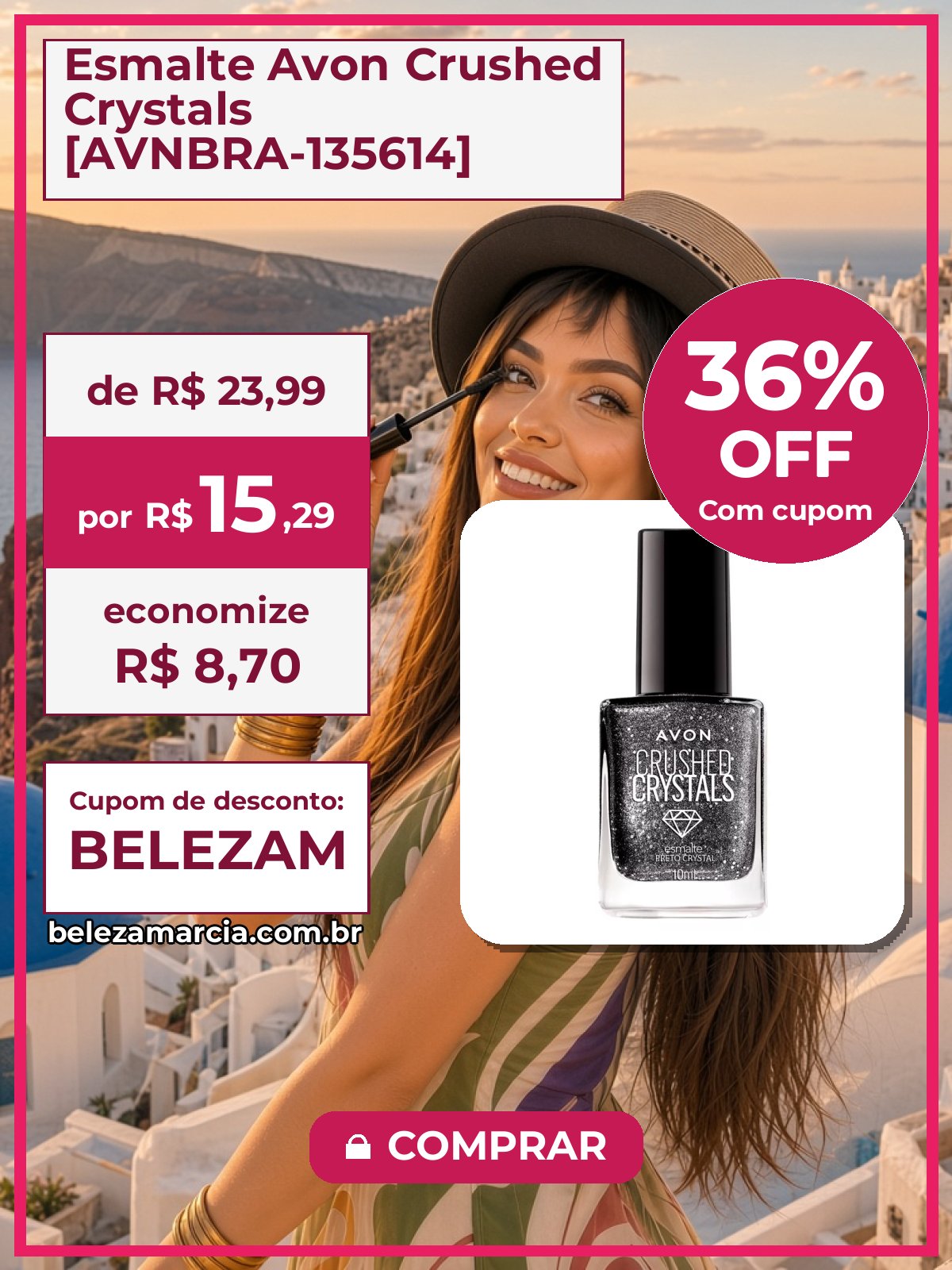 Esmalte Avon Crushed Crystals [AVNBRA-135614]