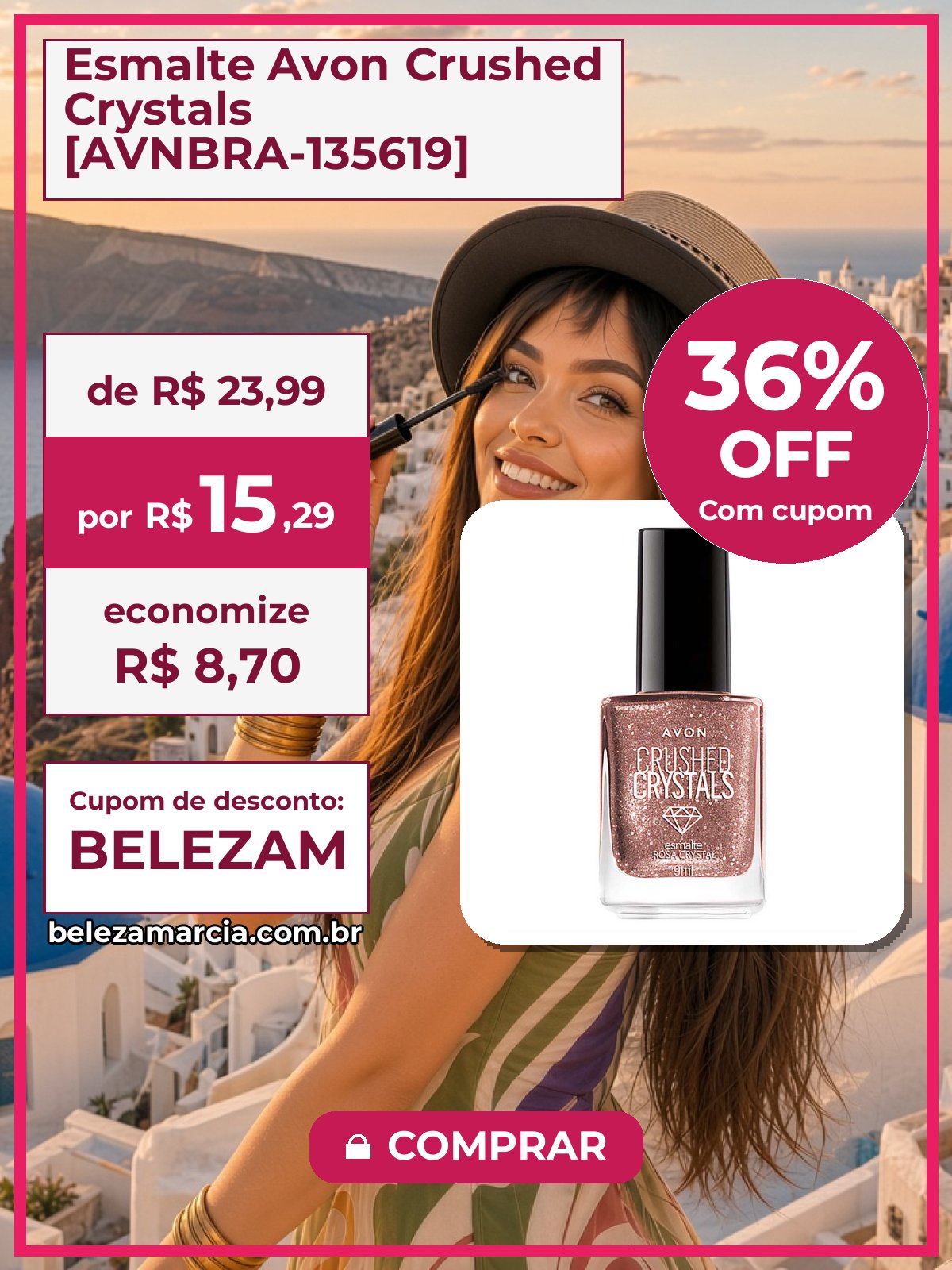 Esmalte Avon Crushed Crystals [AVNBRA-135619]