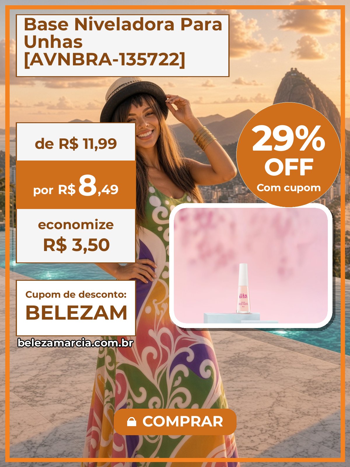 Base Niveladora Para Unhas [AVNBRA-135722]