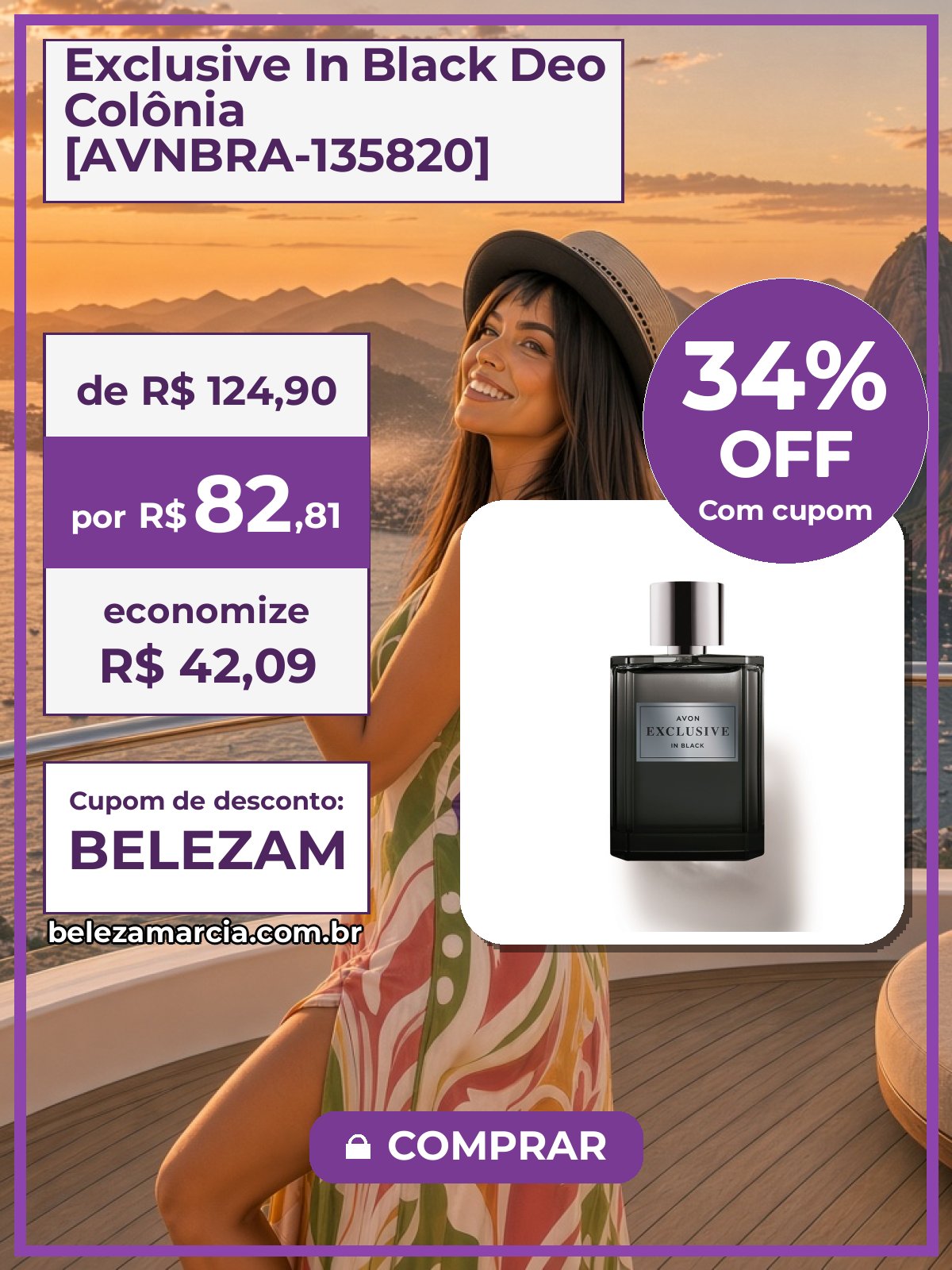 Exclusive In Black Deo Colônia [AVNBRA-135820]
