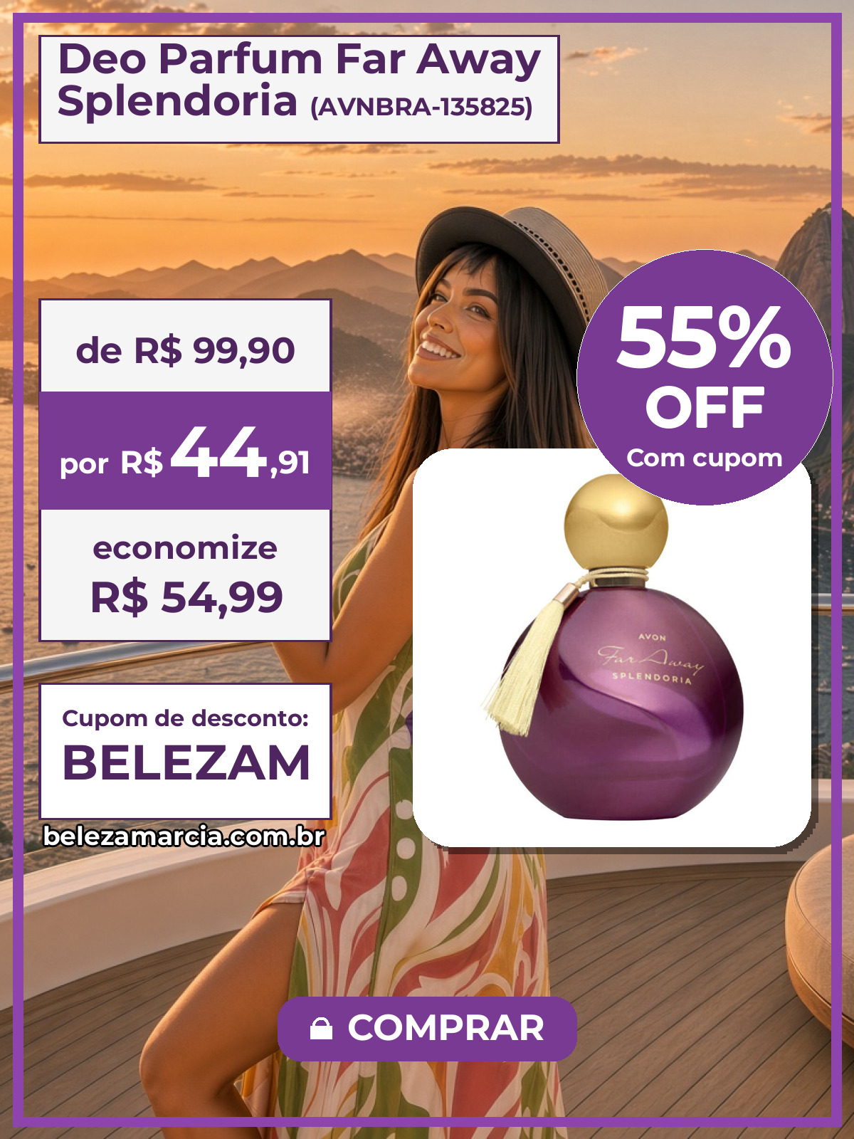 Deo Parfum Far Away Splendoria