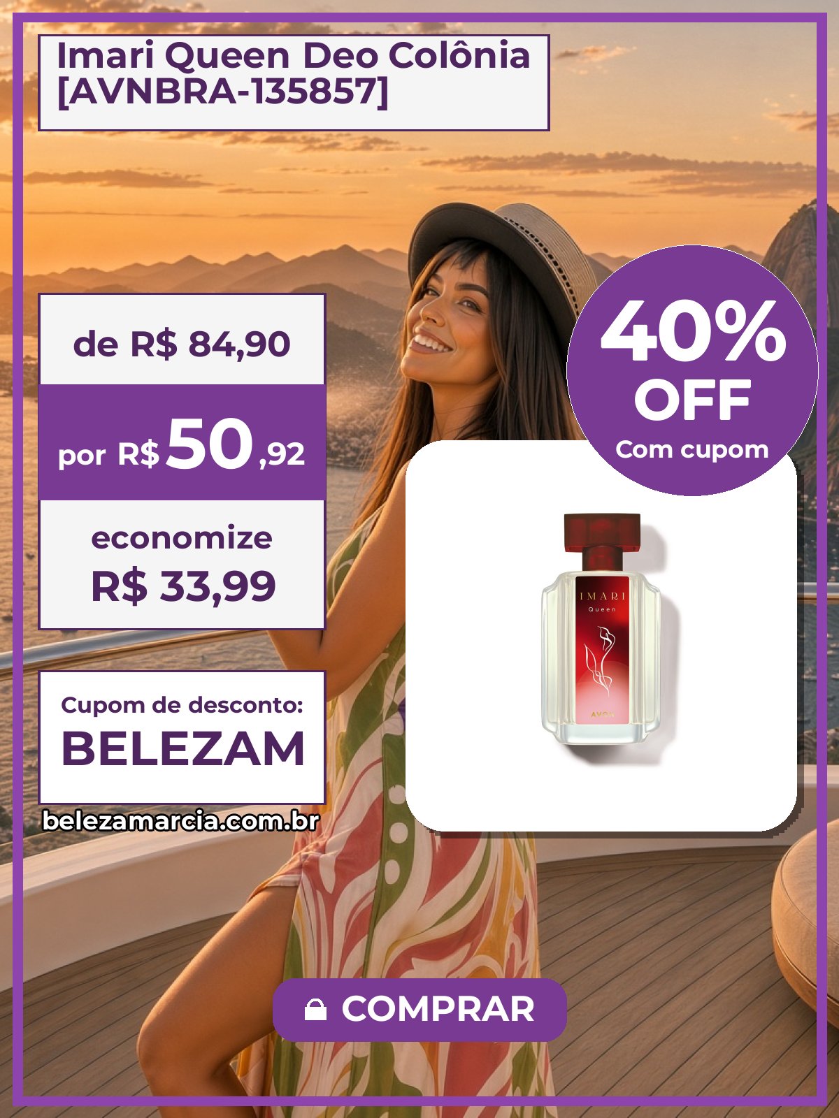Imari Queen Deo Colônia [AVNBRA-135857]