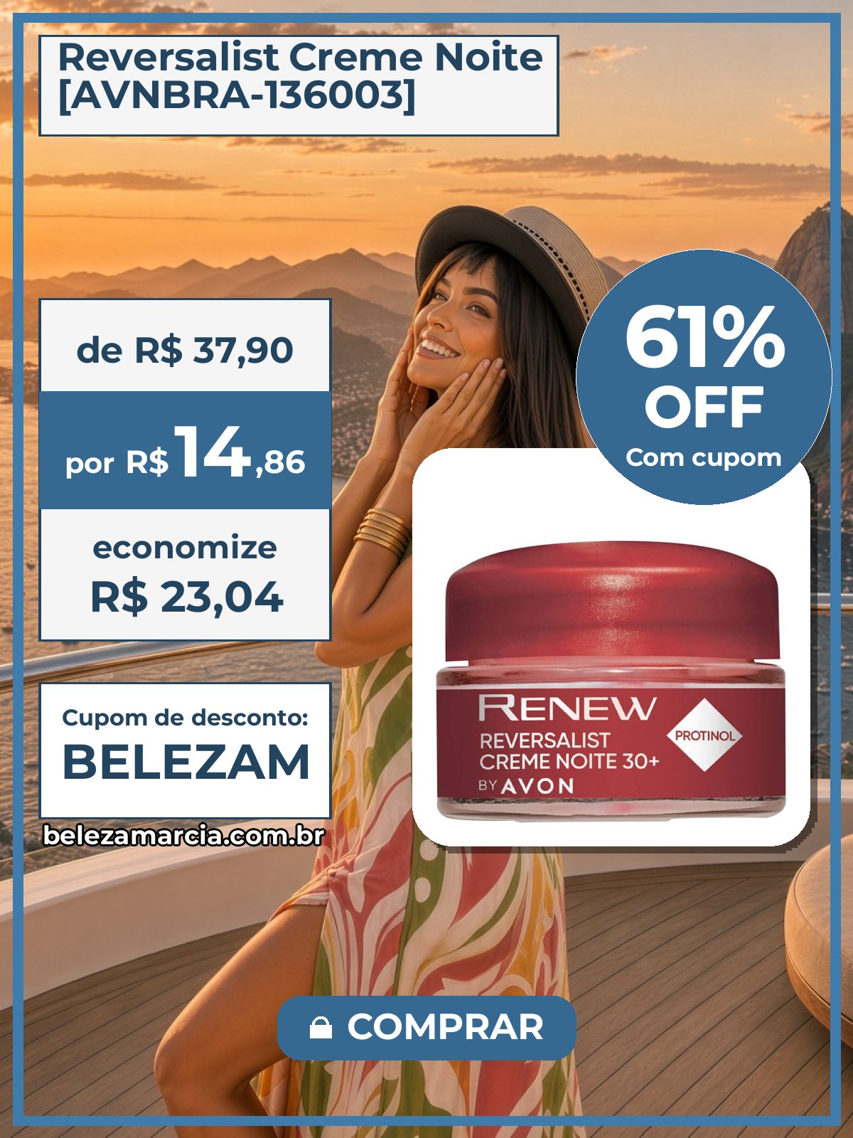 Reversalist Creme Noite [AVNBRA-136003]