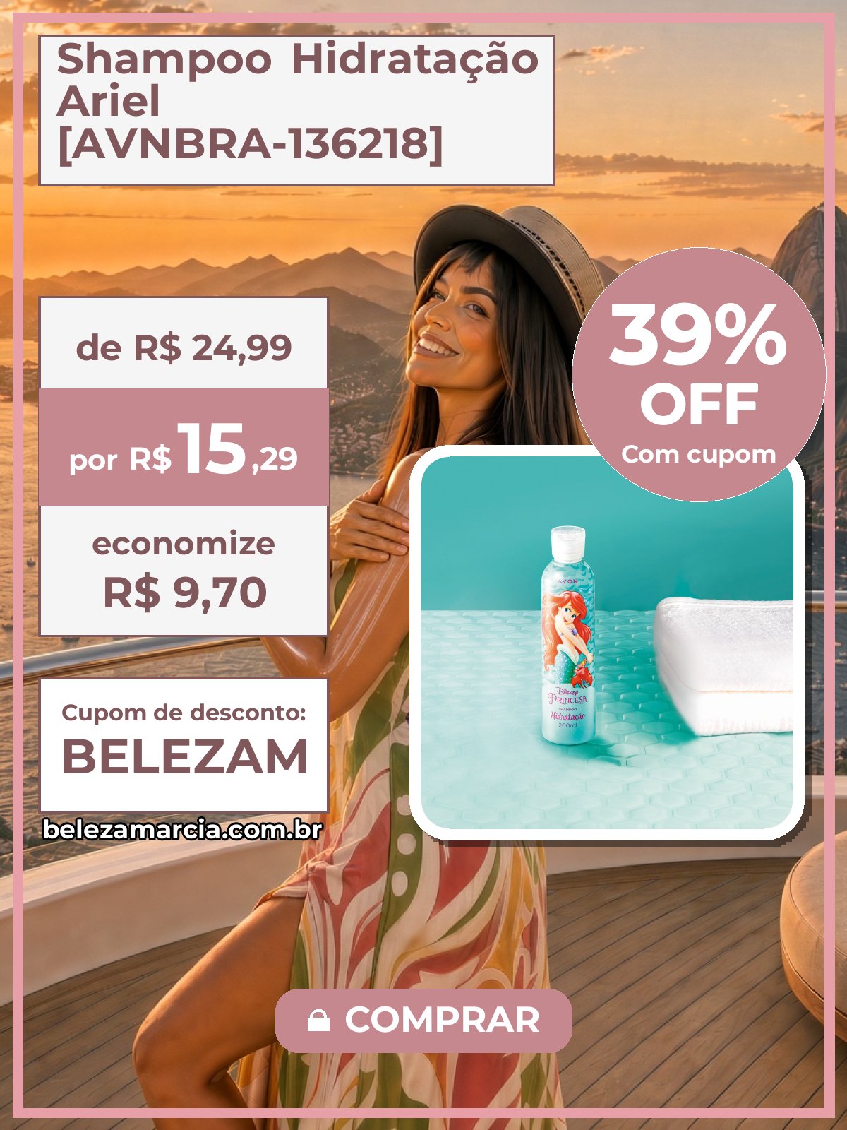Shampoo Hidratação Ariel [AVNBRA-136218]